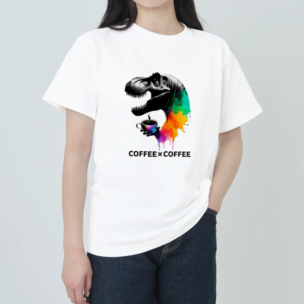 ディノアートラボ✴︎DINO ART LABの COFFEE×COFFEE Heavyweight T-Shirt