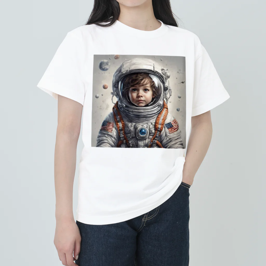 POSTA15の宇宙冒険隊 ヘビーウェイトTシャツ