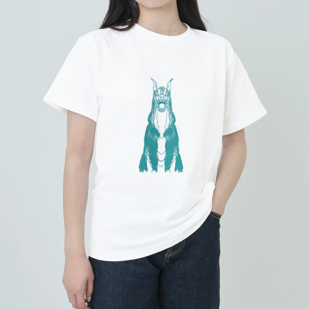 gupan_2023-12のヘルハウンド君　 ヘビーウェイトTシャツ