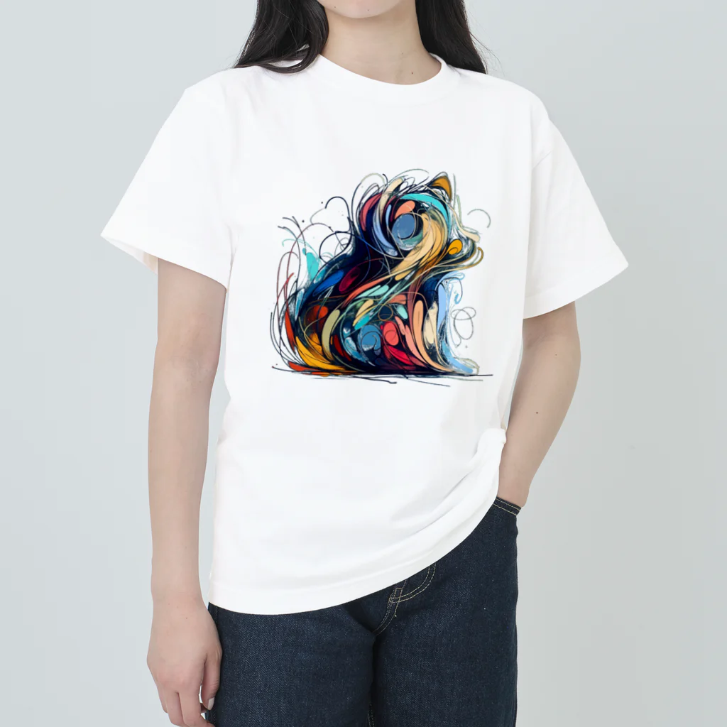 あんぽぴゅらーあーてぃすとのPuppy Heavyweight T-Shirt