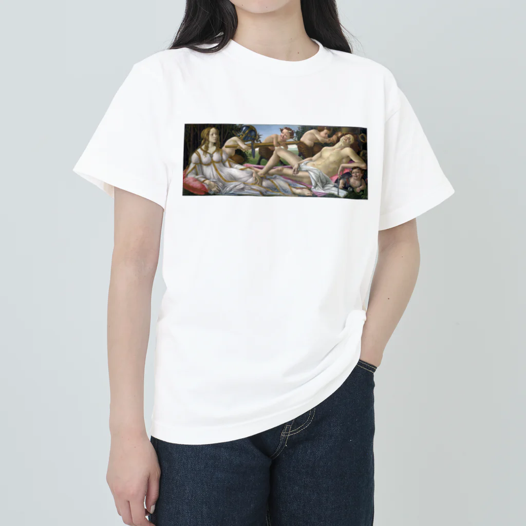 世界美術商店のヴィーナスとマルス / Venus and Mars ヘビーウェイトTシャツ