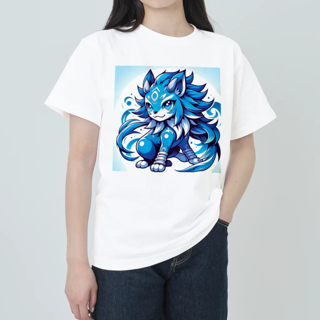 kenken-kenkenショップのAOkomainu君 ヘビーウェイトTシャツ