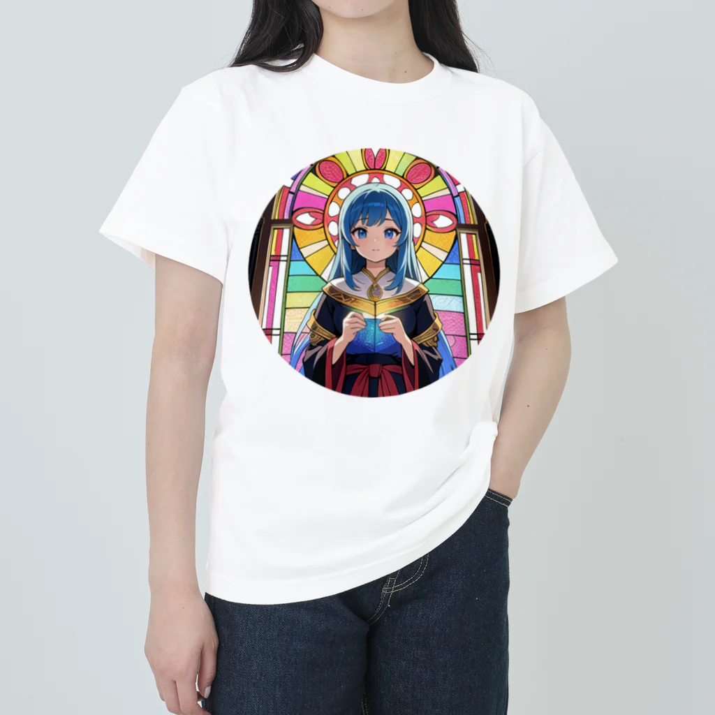 yukurujoのアニメ柄 ヘビーウェイトTシャツ