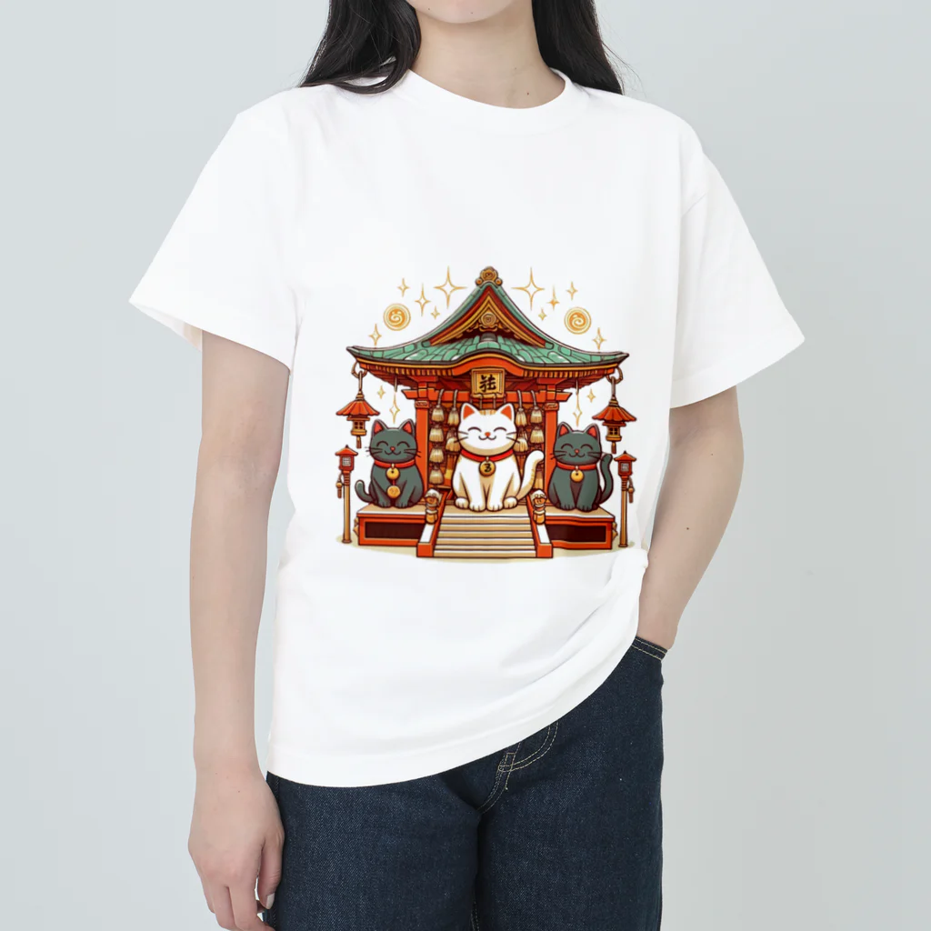 「動物ミリ屋」の笑福 ヘビーウェイトTシャツ
