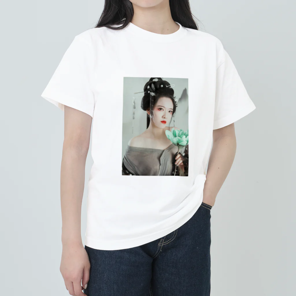 MAYA‘s love shopの中国風美人 Heavyweight T-Shirt