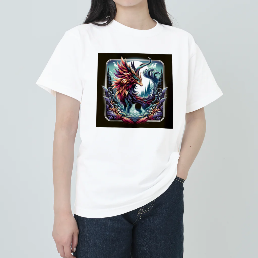 kenken-kenkenショップの幻想獣 ヘビーウェイトTシャツ