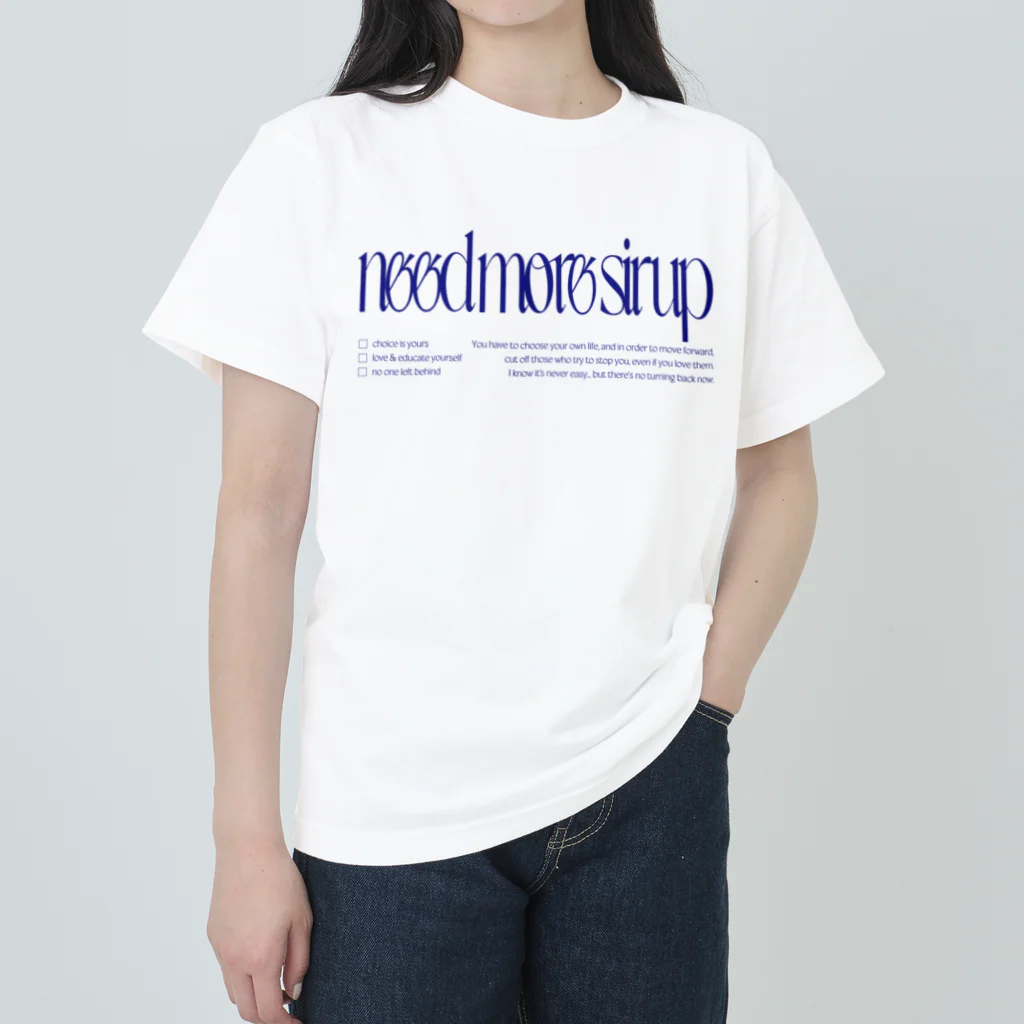 yummyのneed more... Heavyweight T-Shirt