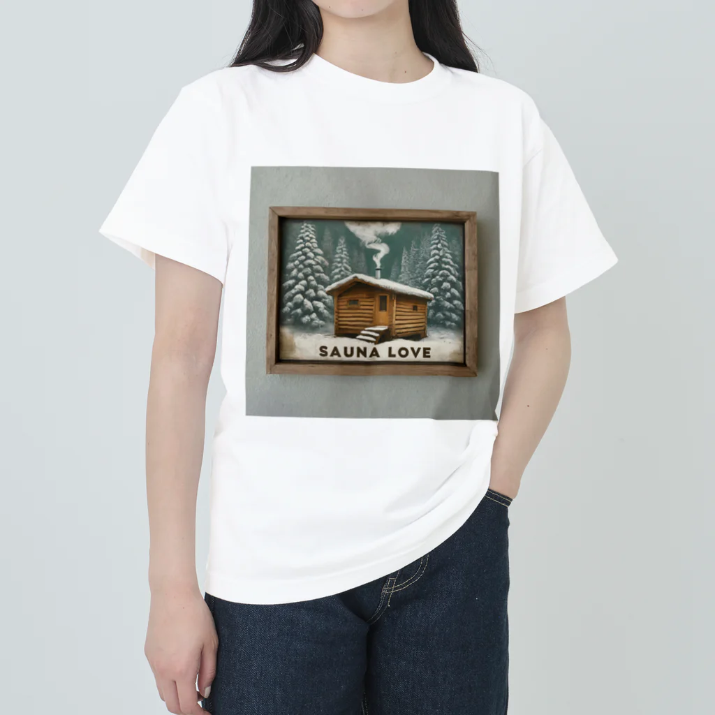 さう～なのsauna love Heavyweight T-Shirt