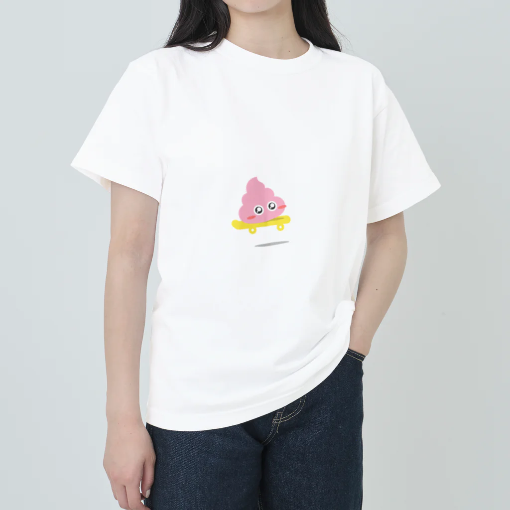 うんこちゃん！のうんこちゃん Heavyweight T-Shirt