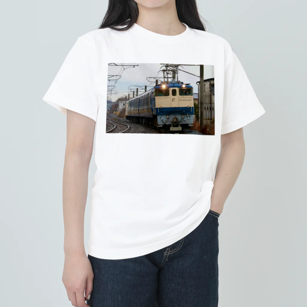 ふみふみのEF65牽引　ロイヤルエクスプレス四国 ヘビーウェイトTシャツ