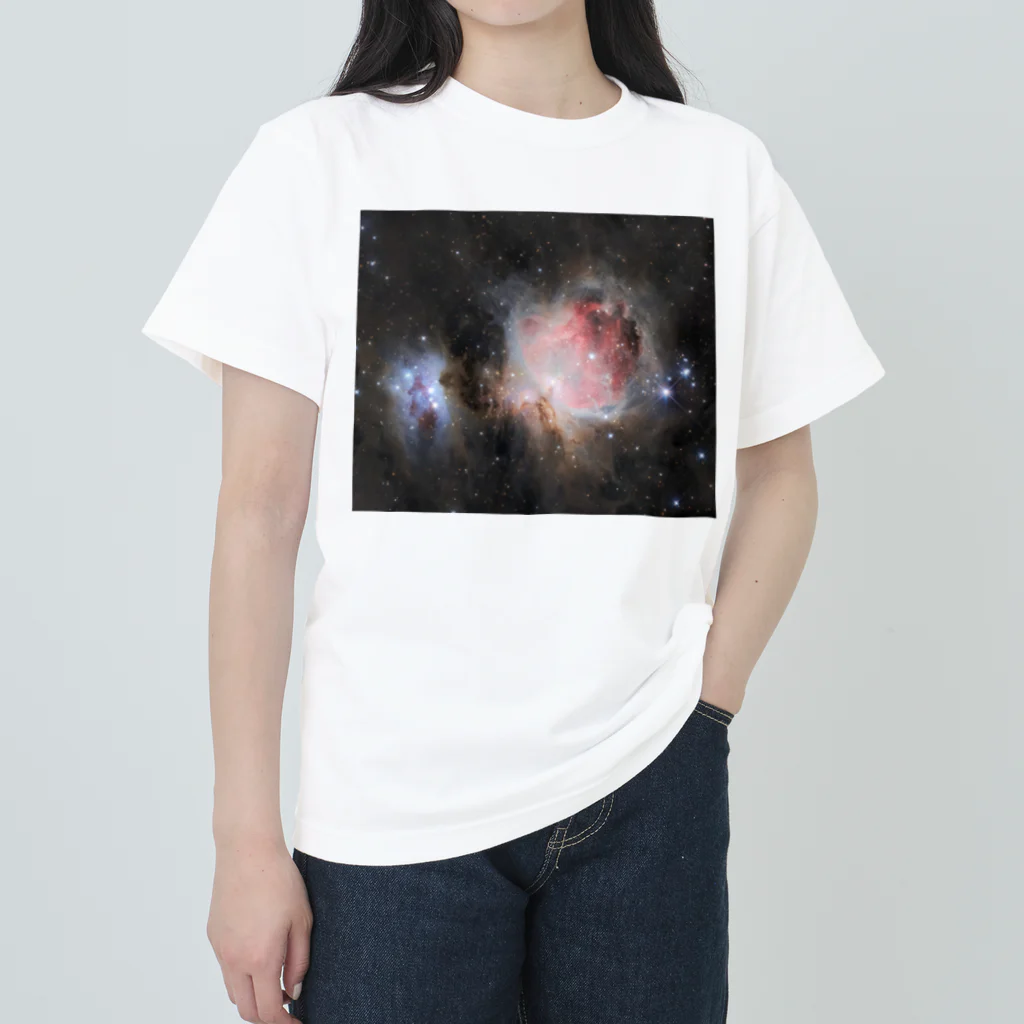 S204_Nanaのオリオン大星雲 Heavyweight T-Shirt