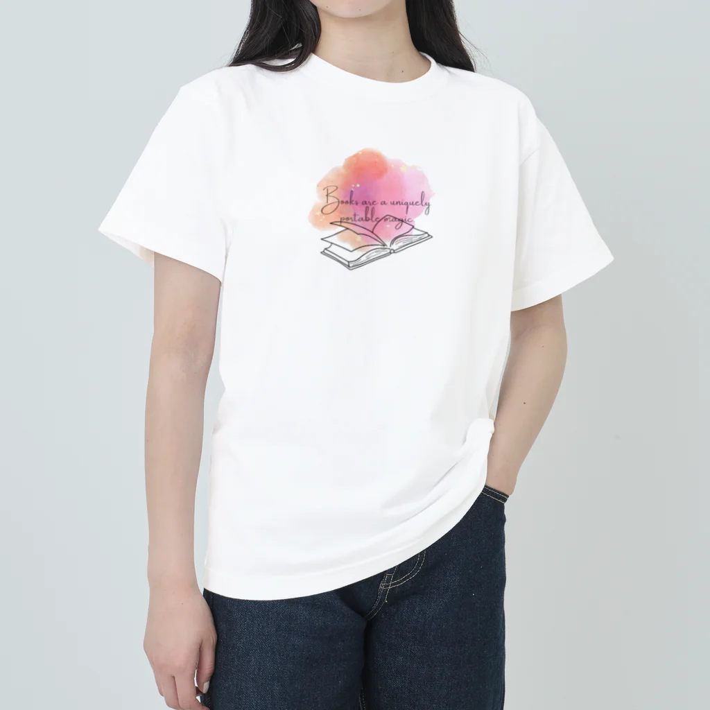 mame SHOPの本📕×名言 ヘビーウェイトTシャツ