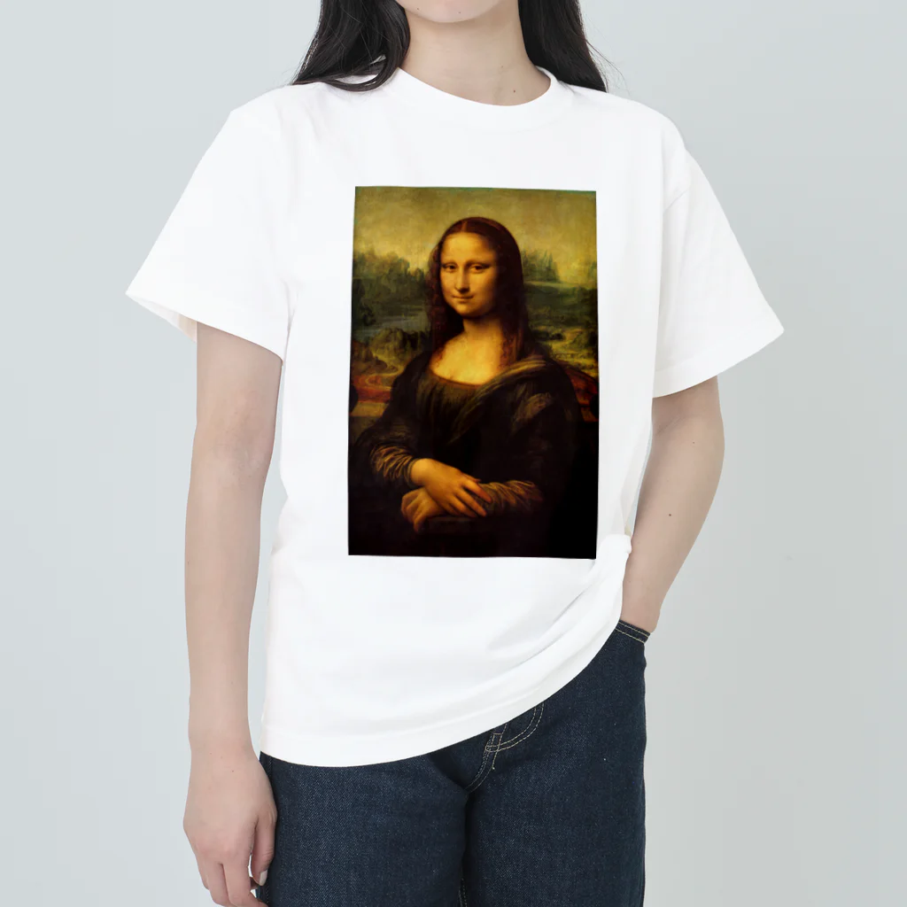 suzuleeのモナリザ ヘビーウェイトTシャツ