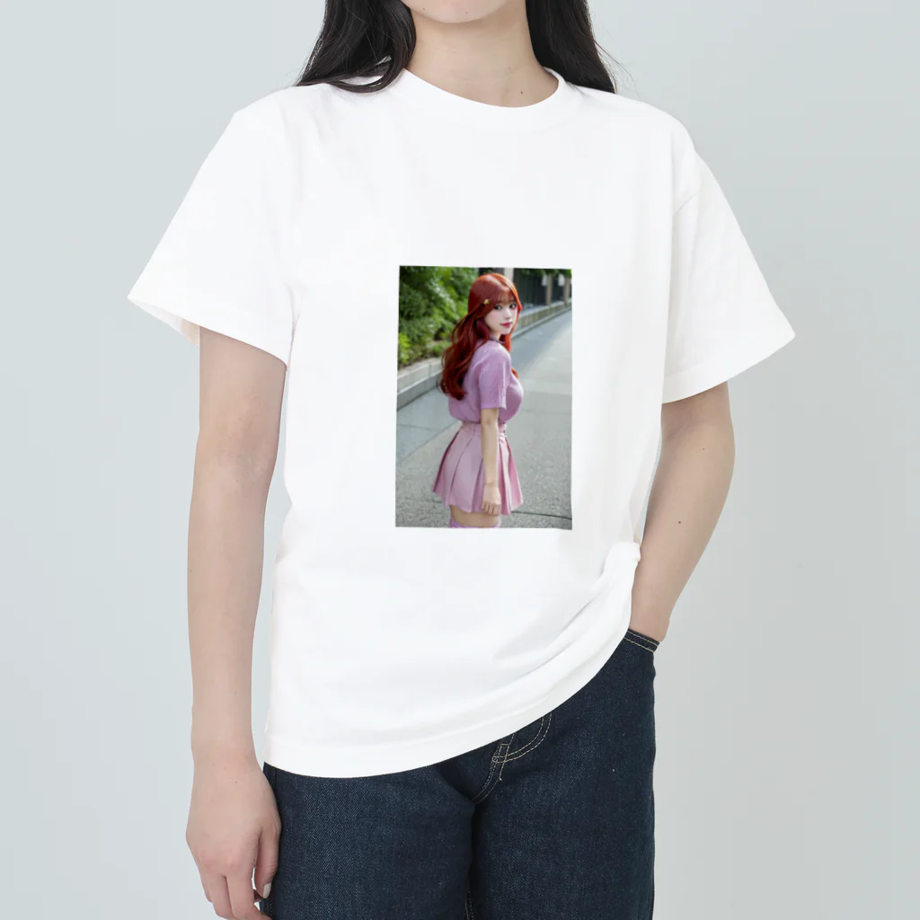 夢見少女AIの法王 ヘビーウェイトTシャツ