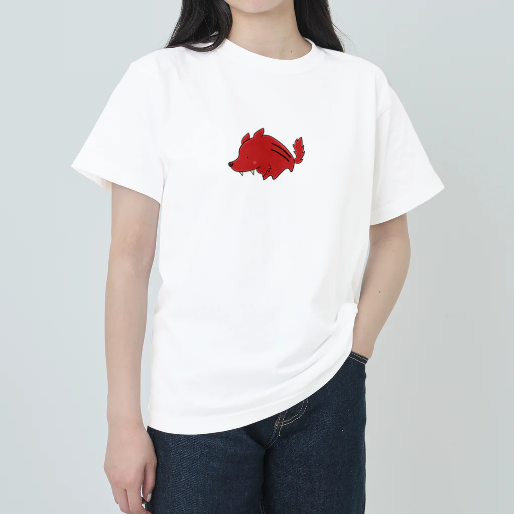 もふもふ堂のジェヴォーダンの獣 Heavyweight T-Shirt