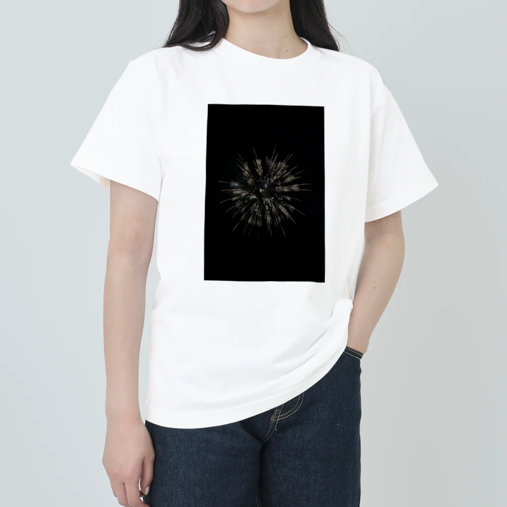 softbank777の感動の花火 ヘビーウェイトTシャツ