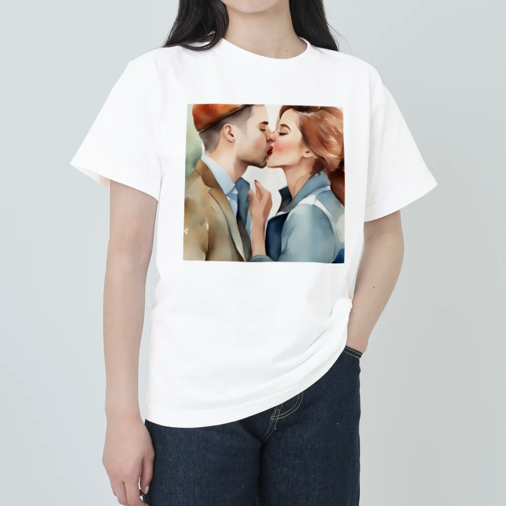 メアリーの「恋人のキス」 ヘビーウェイトTシャツ