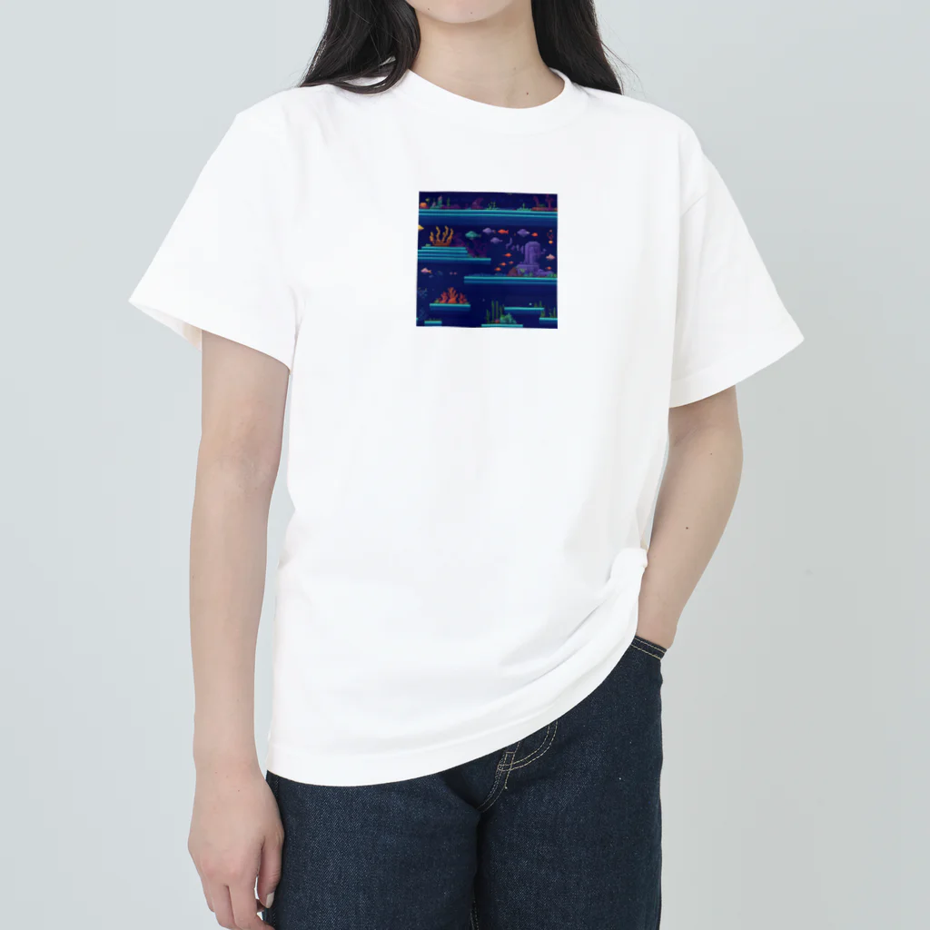 shirtsyokuninnのdeep sea Heavyweight T-Shirt