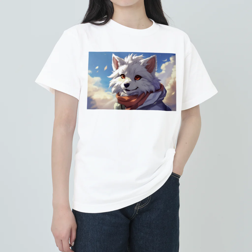 Moon_Howlの幼子の狼 Heavyweight T-Shirt