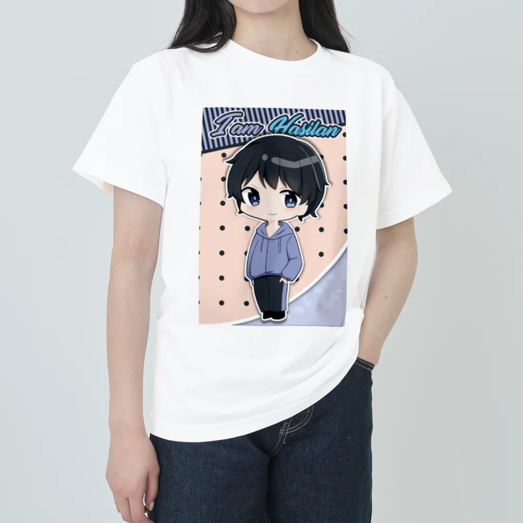 HasilanのI am Hasilan ヘビーウェイトTシャツ