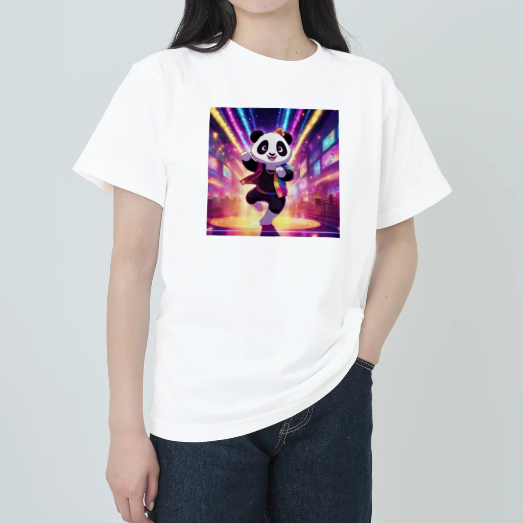 crazypanda2のパーティーパンダ Heavyweight T-Shirt