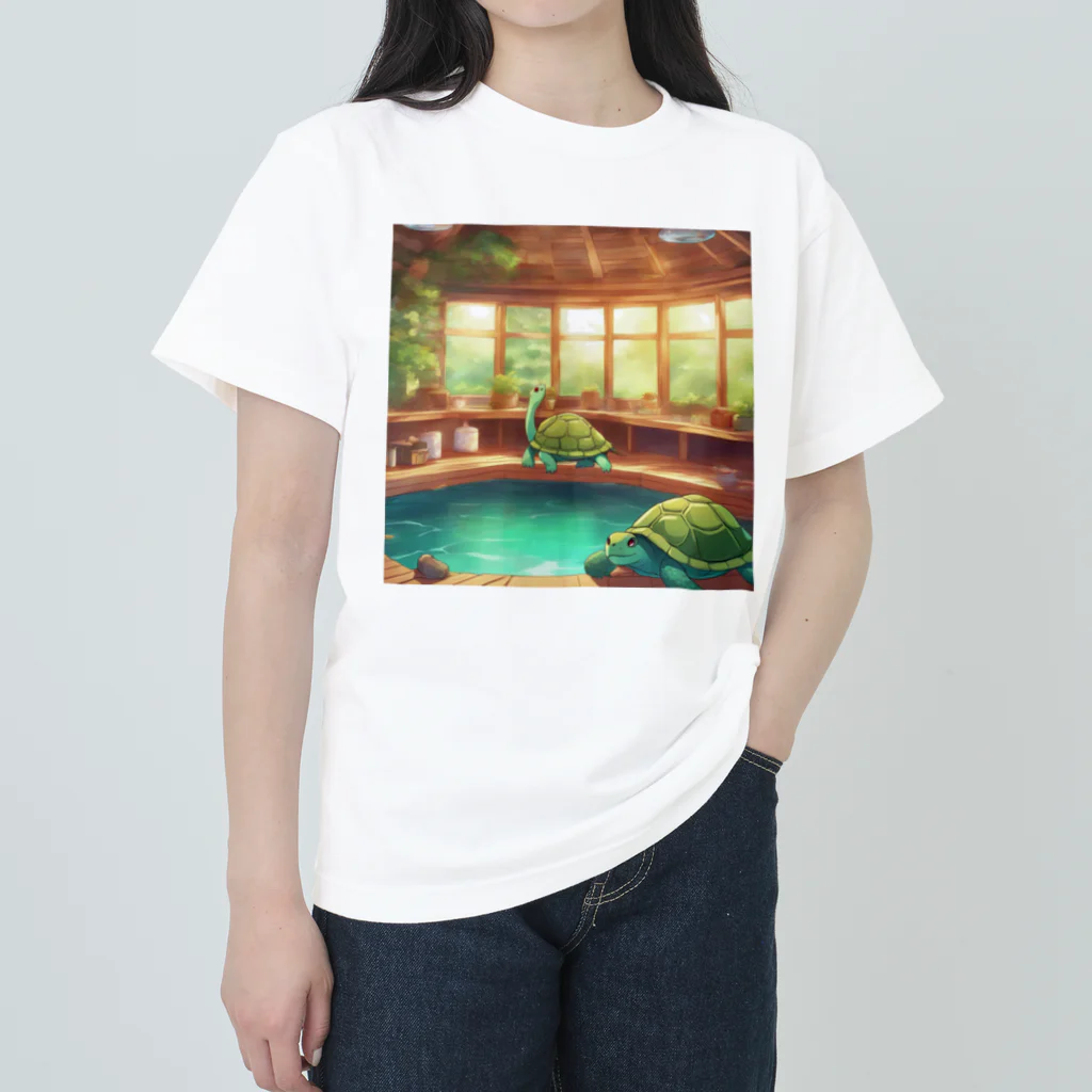 sauna_animalのsauna animal ㉕ Heavyweight T-Shirt