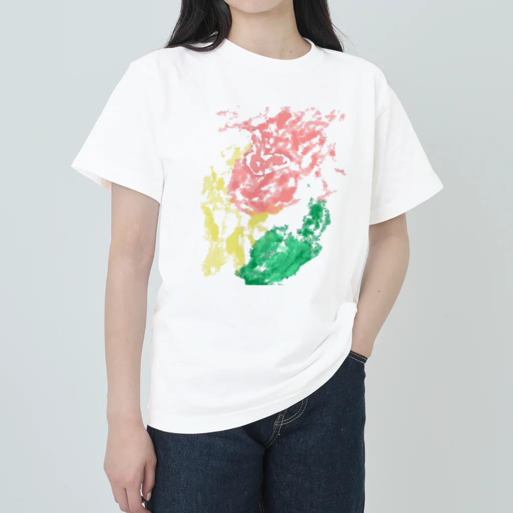 ヒヨドリ派のFake rabbit image Heavyweight T-Shirt