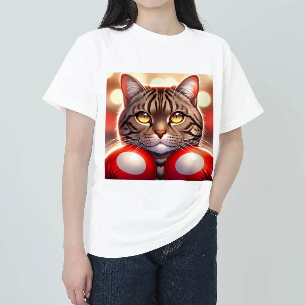 Super__Catのファイトキャット Heavyweight T-Shirt
