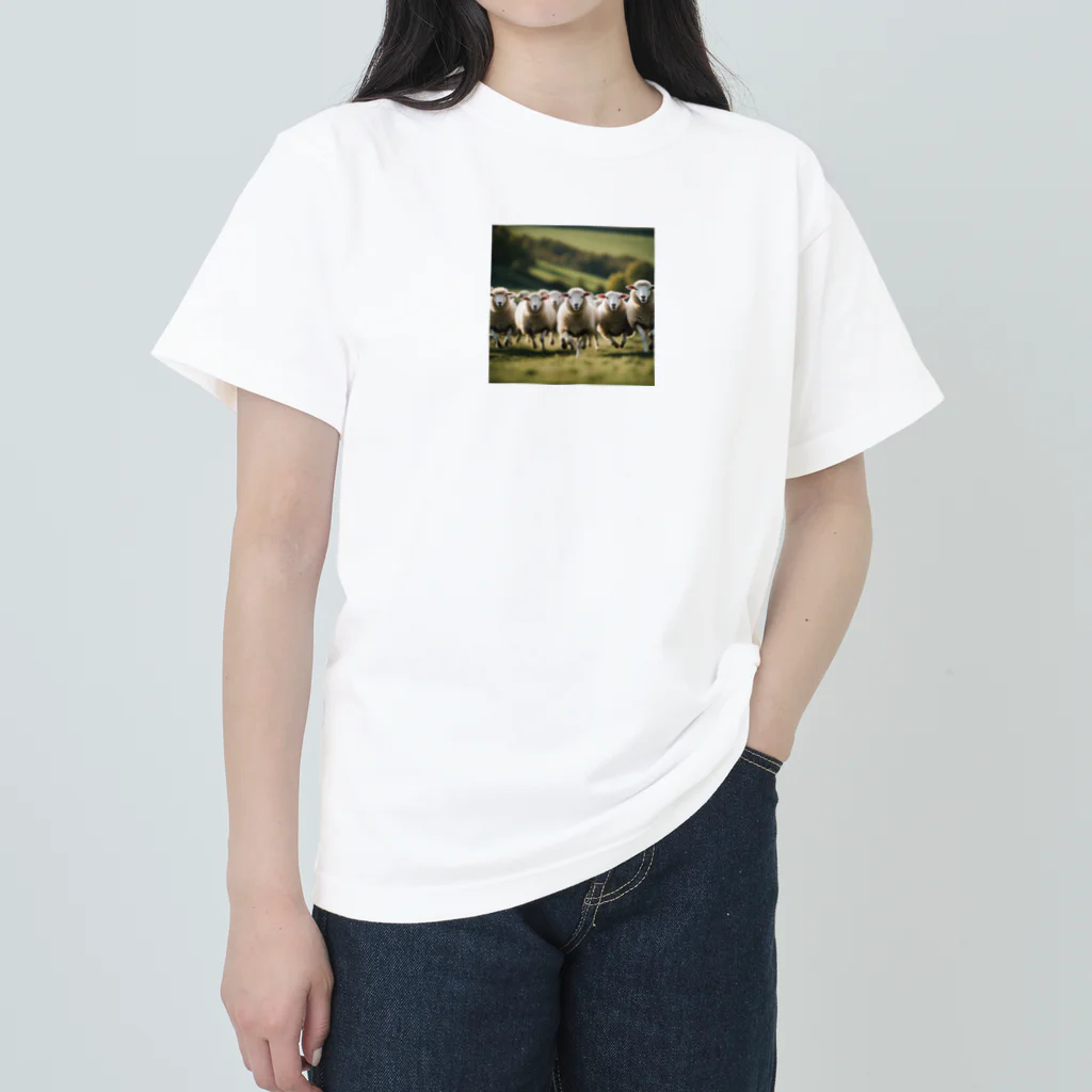 artworks358の羊の援軍 Heavyweight T-Shirt