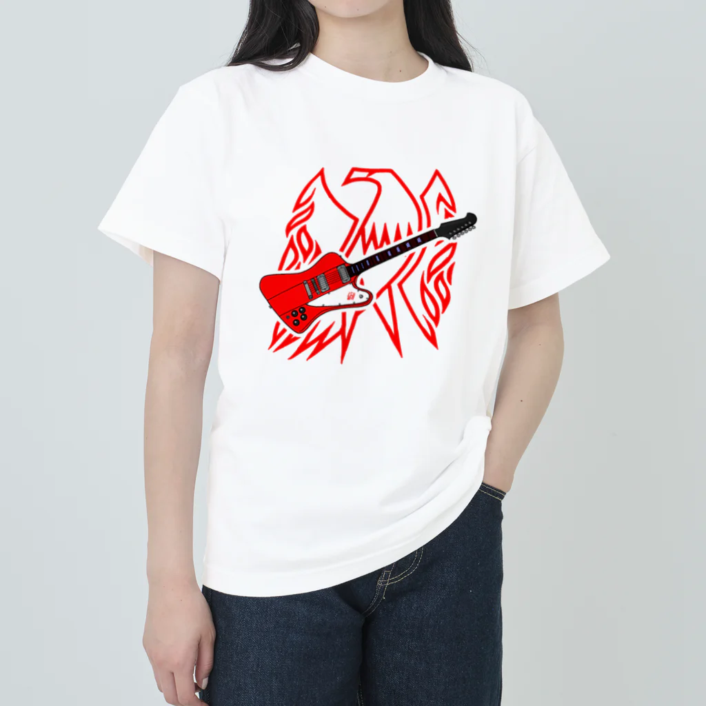 にゃんこ王子のにゃんこ王子 FIREBIRD2 Heavyweight T-Shirt