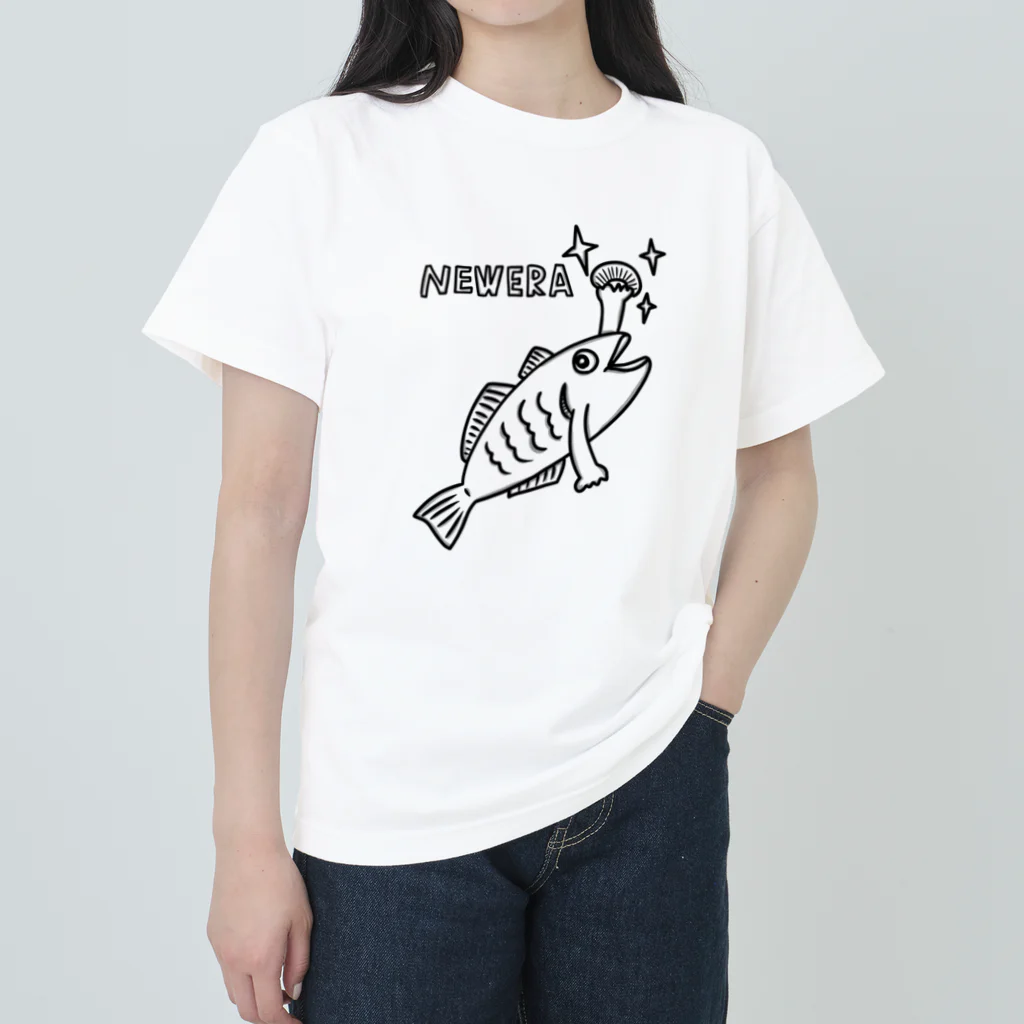 ヒロシオーバーダイブのニューエラ/NEWERA Heavyweight T-Shirt