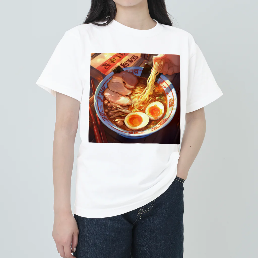 AQUAMETAVERSEのラーメン Marsa 106 ヘビーウェイトTシャツ