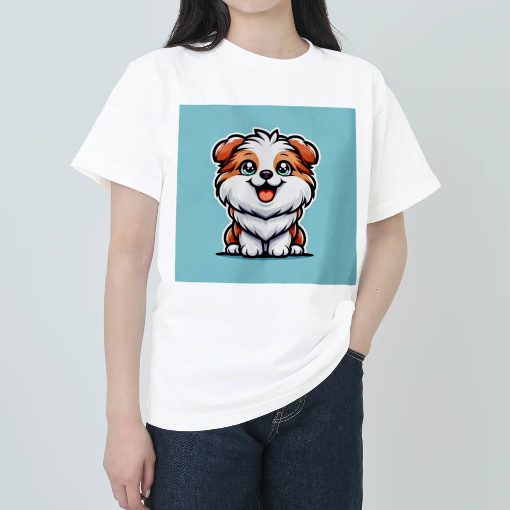 動物好きのあなた絵の愛犬家のためのグッズシリーズ Heavyweight T-Shirt