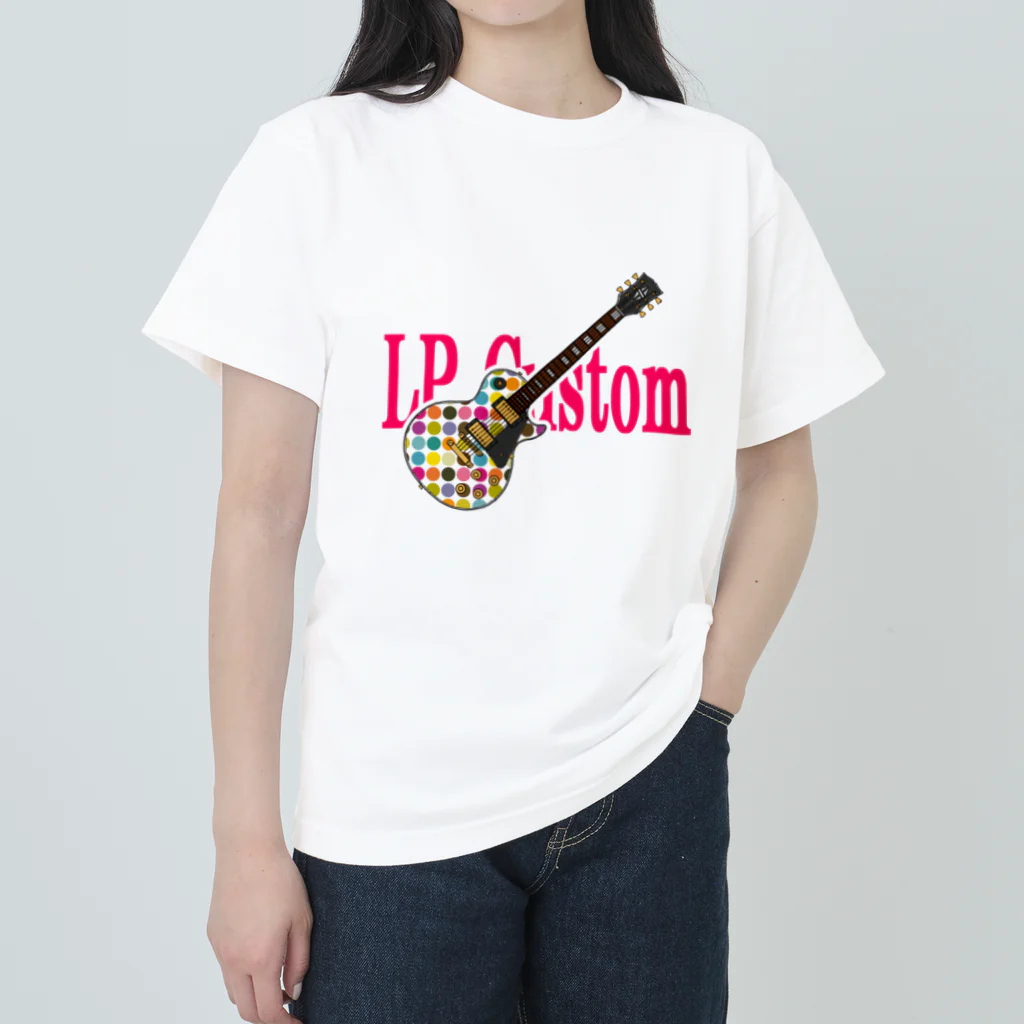 にゃんこ王子のにゃんこ王子 LPカスタムドット ヘビーウェイトTシャツ