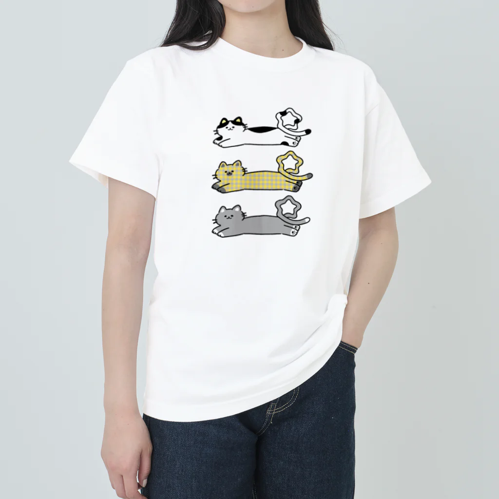 TAROPIのほしっぽにゃんこ ヘビーウェイトTシャツ