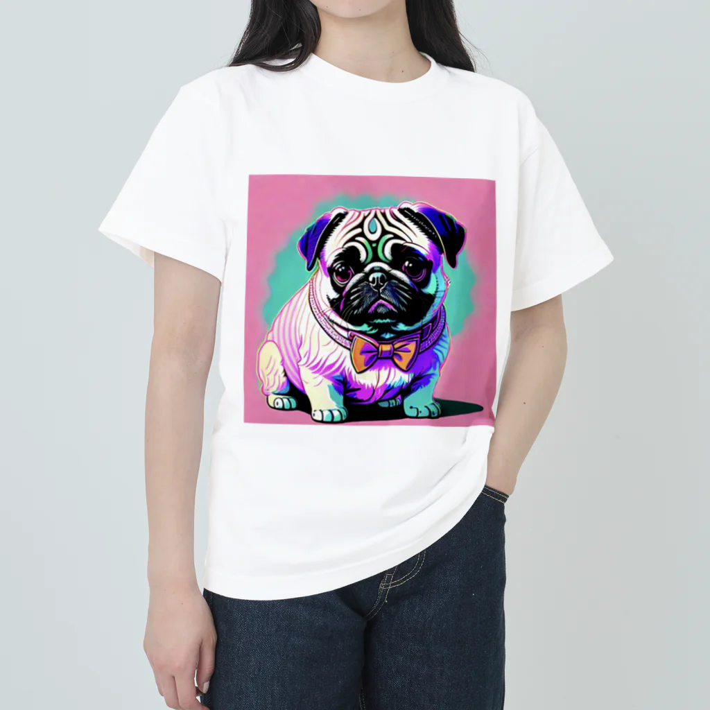 かすべーの愛犬シリーズ ヘビーウェイトTシャツ