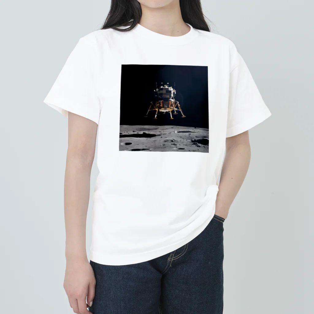 AQUAMETAVERSEの衛星　なでしこ1478 Heavyweight T-Shirt