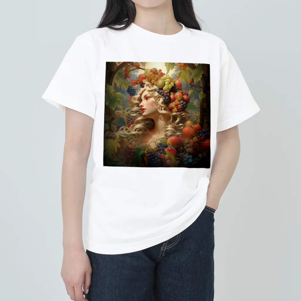 AQUAMETAVERSEの果実の女神　なでしこ1478 Heavyweight T-Shirt