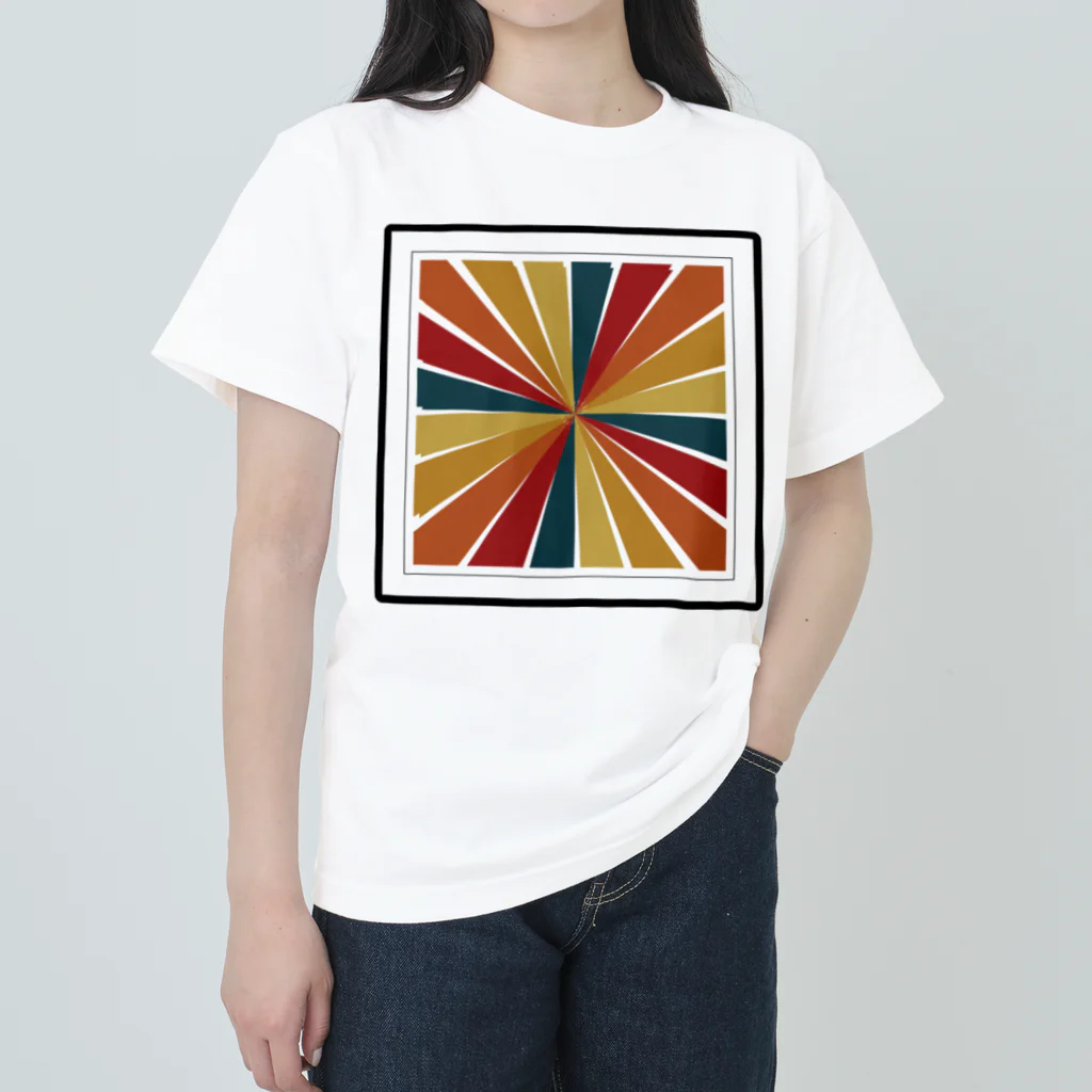 Happiness Home Marketの四方八方ヒロガレ Heavyweight T-Shirt