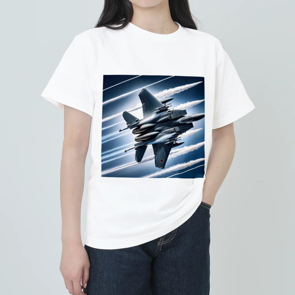 valtanamnのF-15J EAGLE Heavyweight T-Shirt