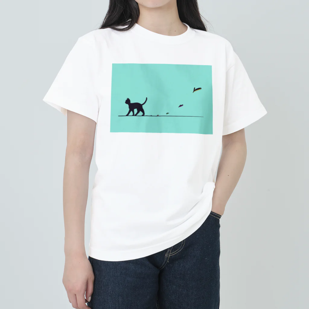 KAGEokuriのキャットストリート ヘビーウェイトTシャツ