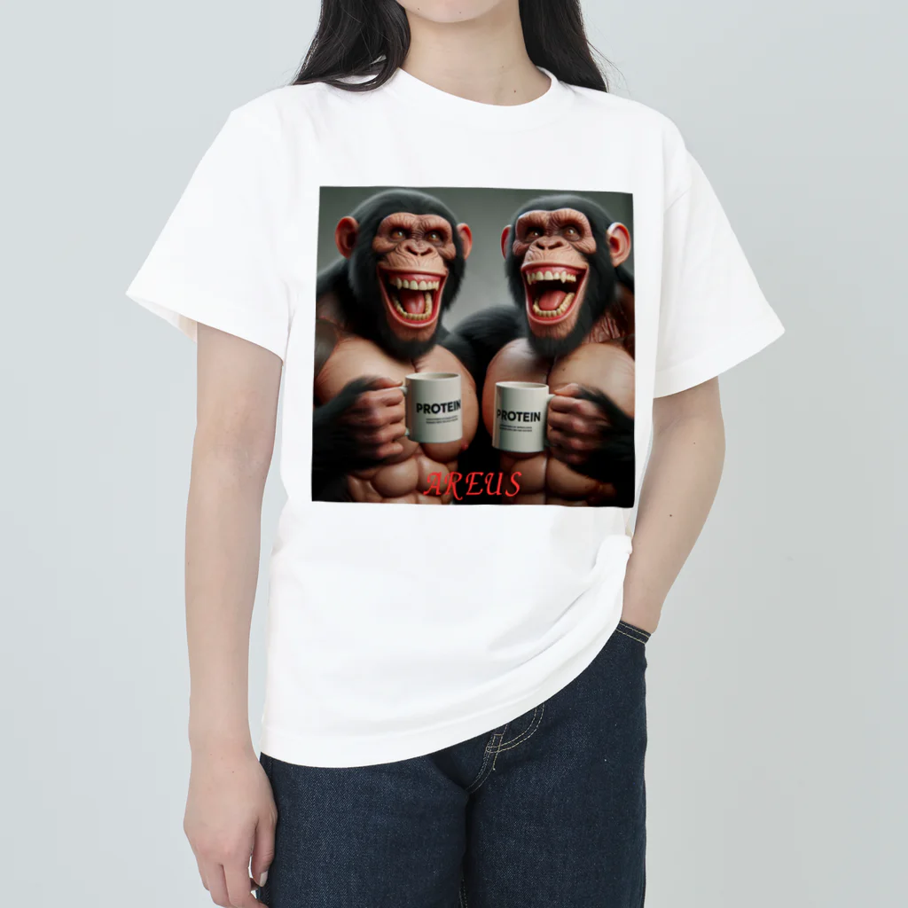 AREUSのAREUS× CHIMPANZEE#3 Heavyweight T-Shirt