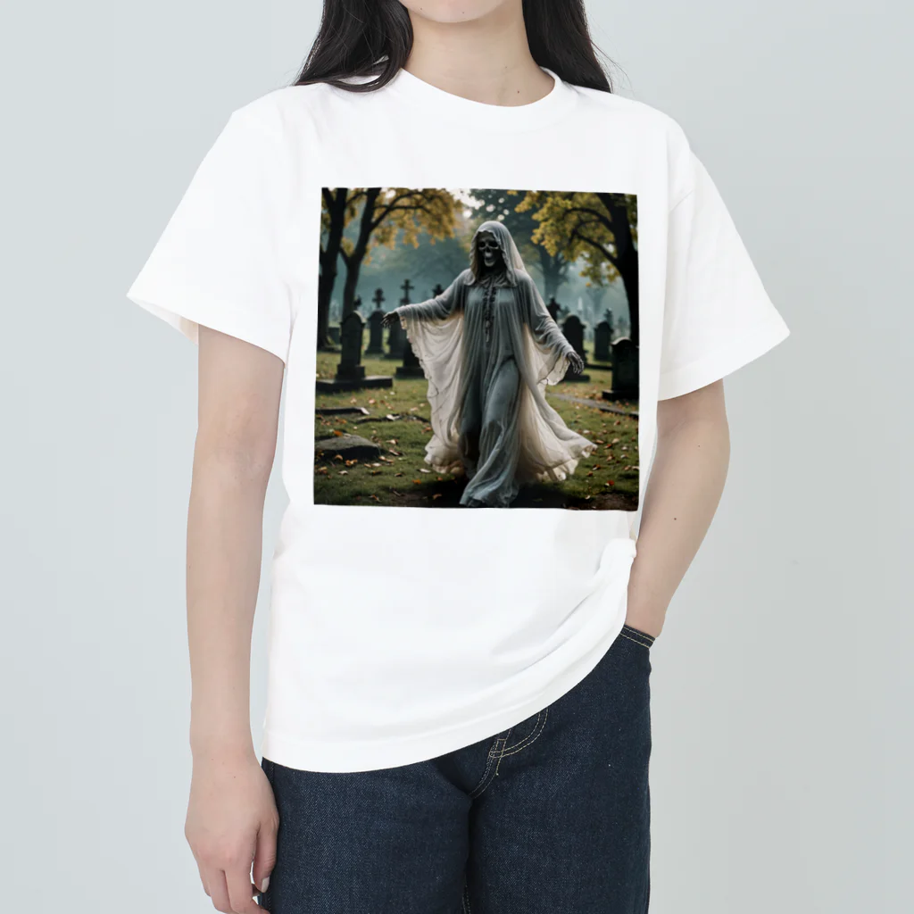 akinosakuraの墓の監視人 ヘビーウェイトTシャツ