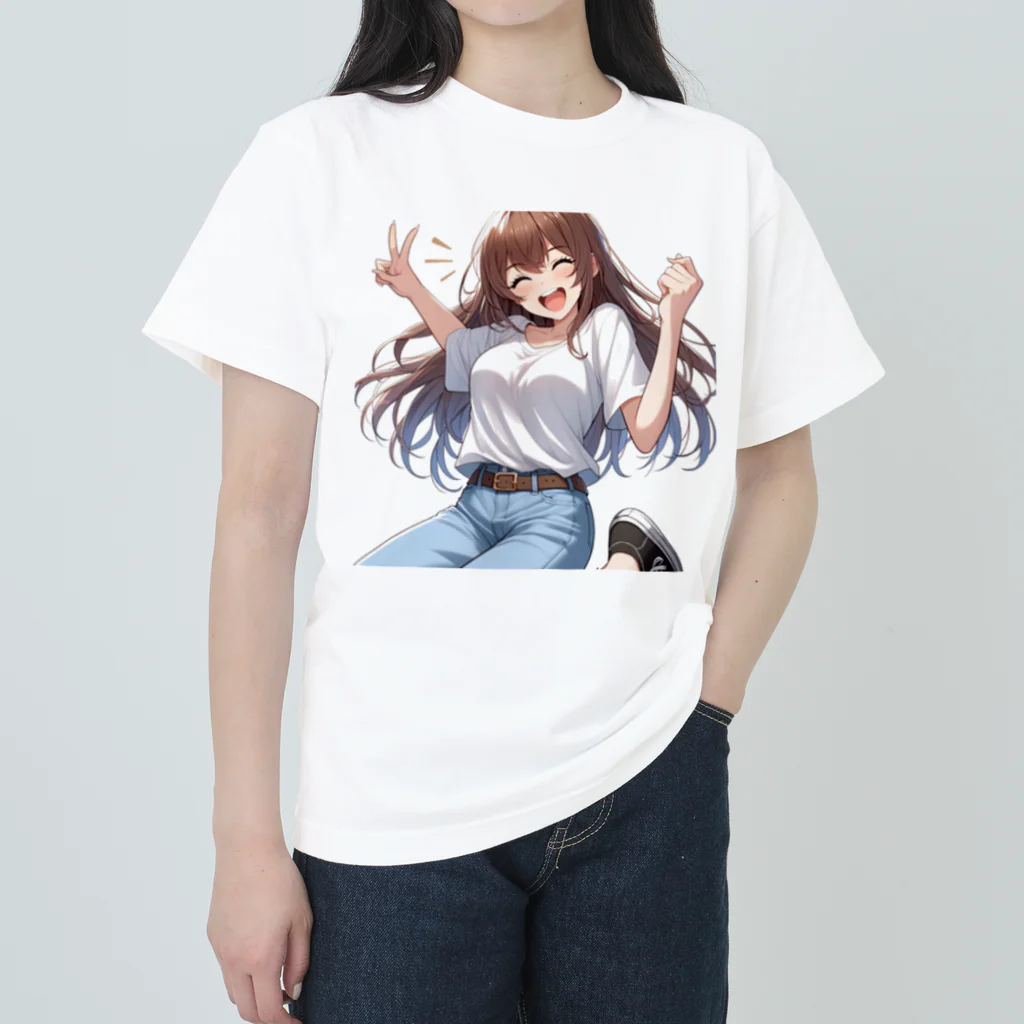 pukurou2096の女子大生の日常 ヘビーウェイトTシャツ