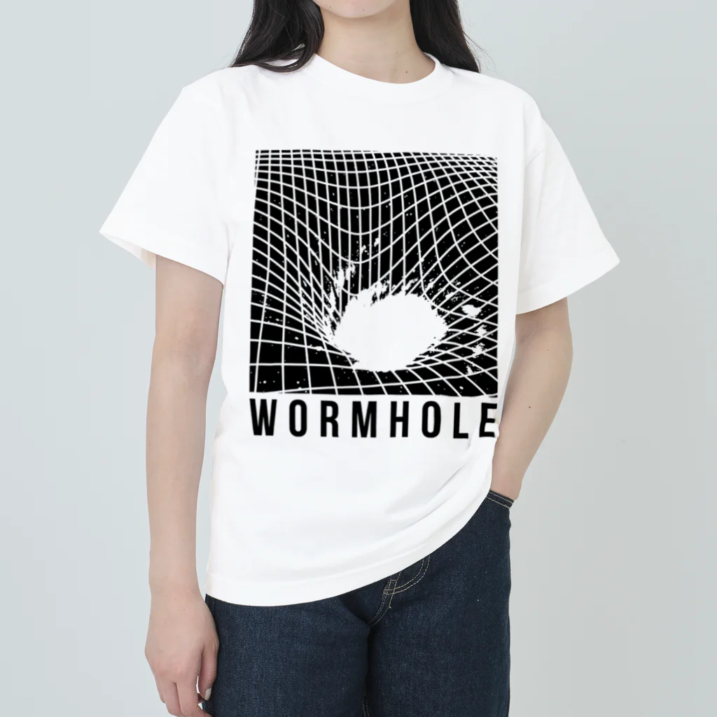 UNROBOTWORKSのWORMHOLE ヘビーウェイトTシャツ