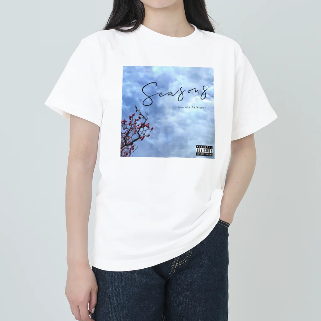 172 FMのSEASONS グッズ　tjaykid & Taira Heavyweight T-Shirt