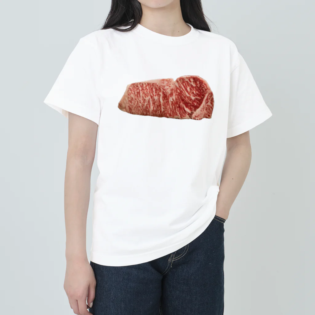 nikunootaniのステーキ派！ ヘビーウェイトTシャツ