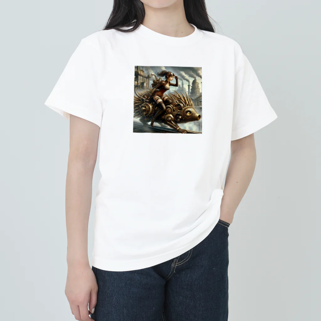 yokoana_zakkaの赤（セキ）の国の戦闘員 Heavyweight T-Shirt