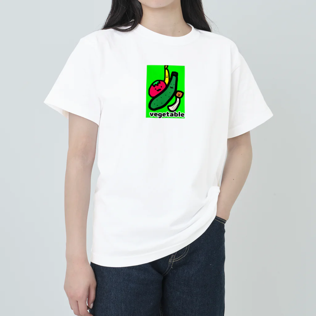 ペコりんショップのおやさいず！ Heavyweight T-Shirt