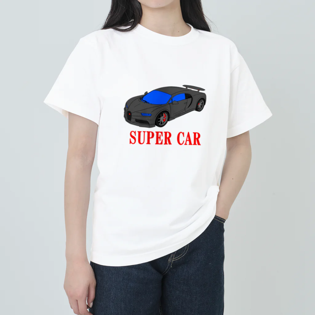 にゃんこ王子のにゃんこ王子 スーパーカー０６ ヘビーウェイトTシャツ